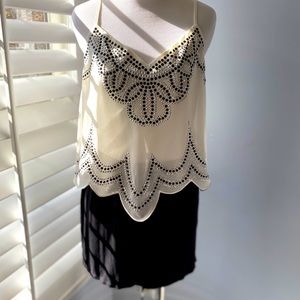 Beautiful Black/White Romper